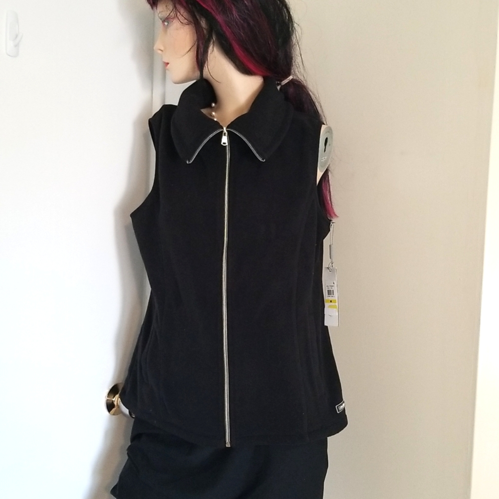 CK fleece vest